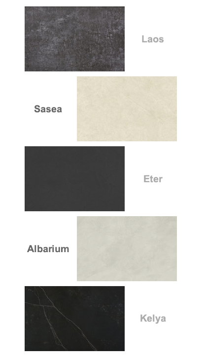 Die 5 Dekton-Farben